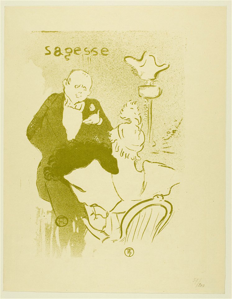 Toulouse-Lautrec - Wisdom, 1942.599