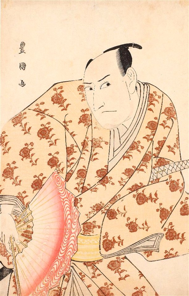Toyokuni I, Sawamura Sôjûrô III as Yuranosuke in Act 7 of Kanadehon Chûshingura, c. 1802