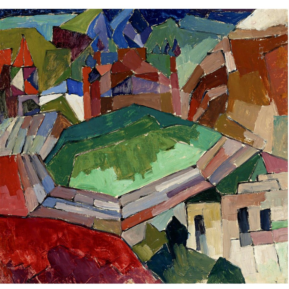 Town in Southern Russia by Aristarkh Lentulov (1914-16)