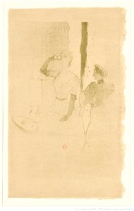 Toulouse-Lautrec - Yvette Guilbert, btv1b52512323n