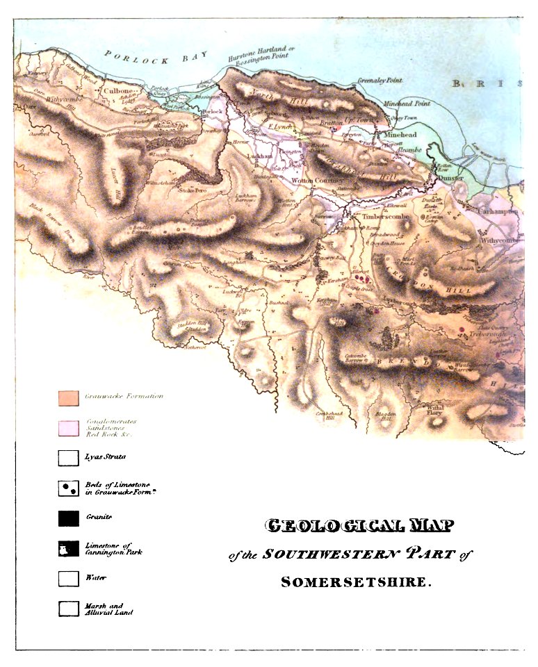 Transactions of the Geological Society, 1st series, vol. 3 plate page 0518