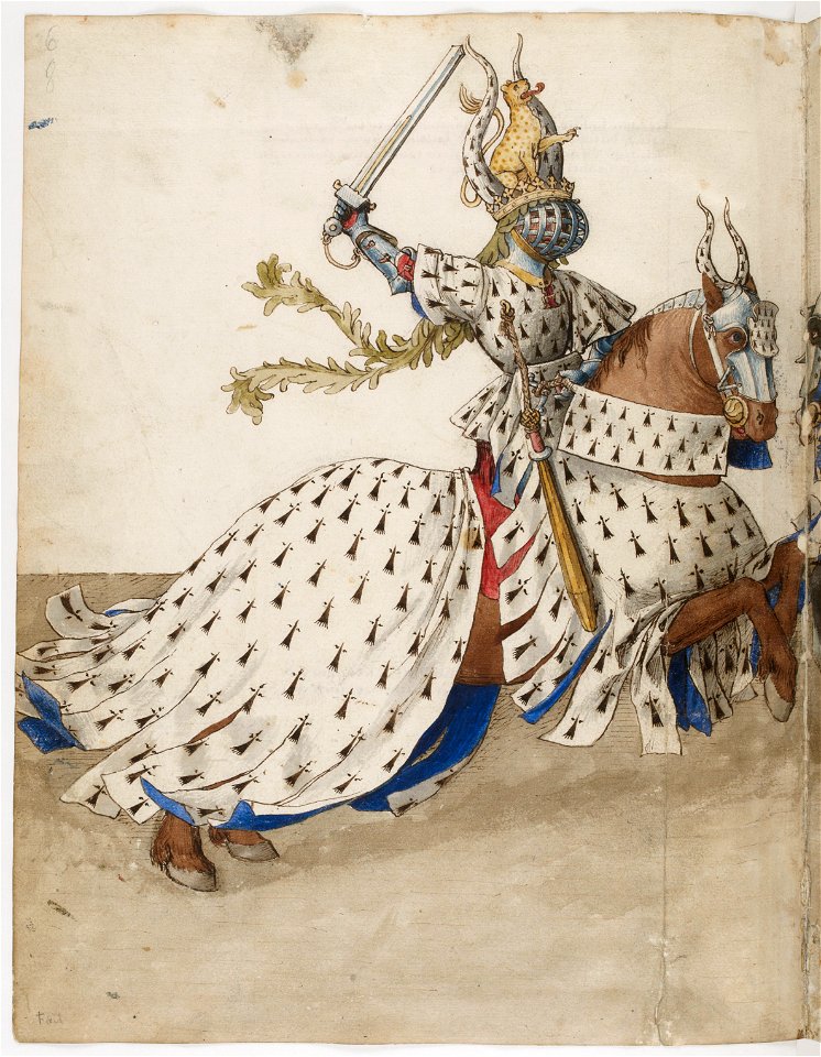 Traicitié de la forme et devis comme on fait les tournoys BNF Fr. 2695 f45v