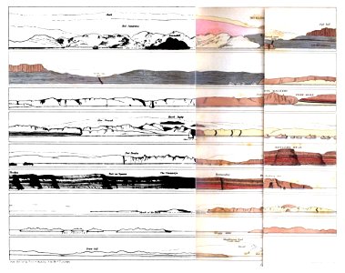 Transactions of the Geological Society, 1st series, vol. 3 plate page 0488-0489