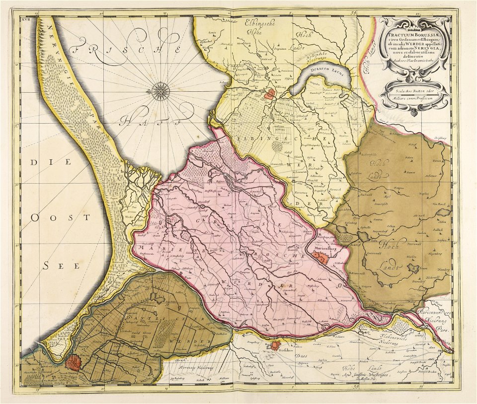 Tractuum Borussiae circa Gedanum et Elbingam ab incolis Werder appellati cum... - CBT 5883137