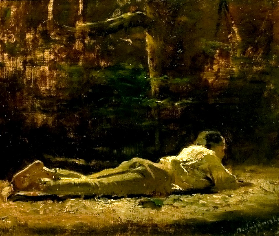 Tramp (Painting by Mednyánszky)