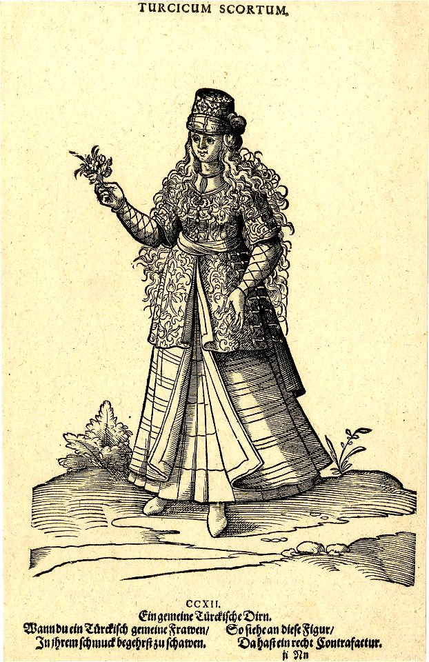 Trachtenbuch illustrations (BM 1871,1209.3319)