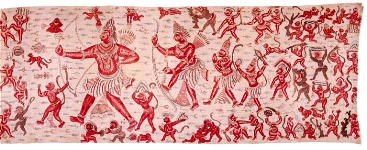 Traded to Toraja people, Sulawesi, Indonesia - Ceremonial cloth and sacred heirloom (mawa or ma'a) - Google Art Project (717267)