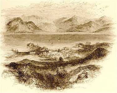 Town and lake of Jannina - Wordsworth Christopher - 1882