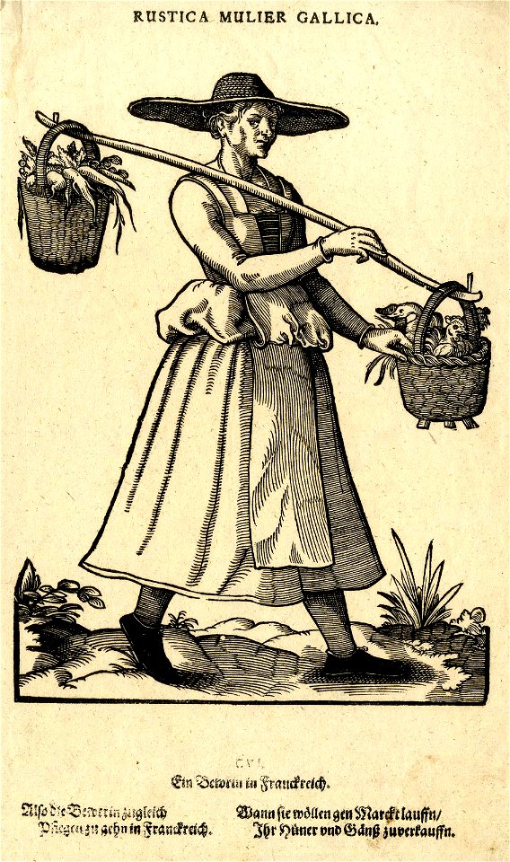 Trachtenbuch illustrations (BM 1871,1209.3176)