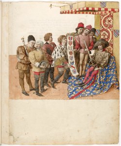 Traicitié de la forme et devis comme on fait les tournoys BNF Fr. 2695 f11r
