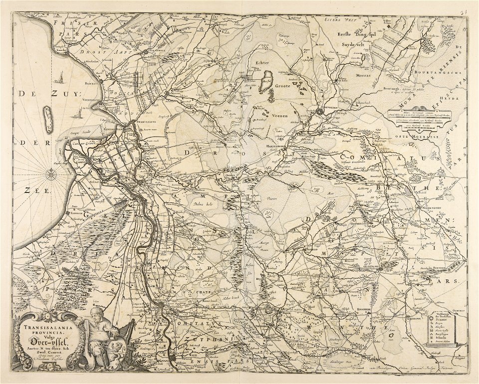 Transisalania provincia vulgo Over-yssel - CBT 6605731