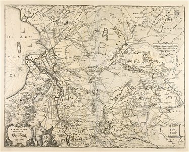Transisalania provincia vulgo Over-yssel - CBT 6605731