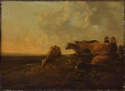 Trant-naar Aelbert Cuyp - Landschap met runderen - Cat. 624 - Philadelphia Museum of Art