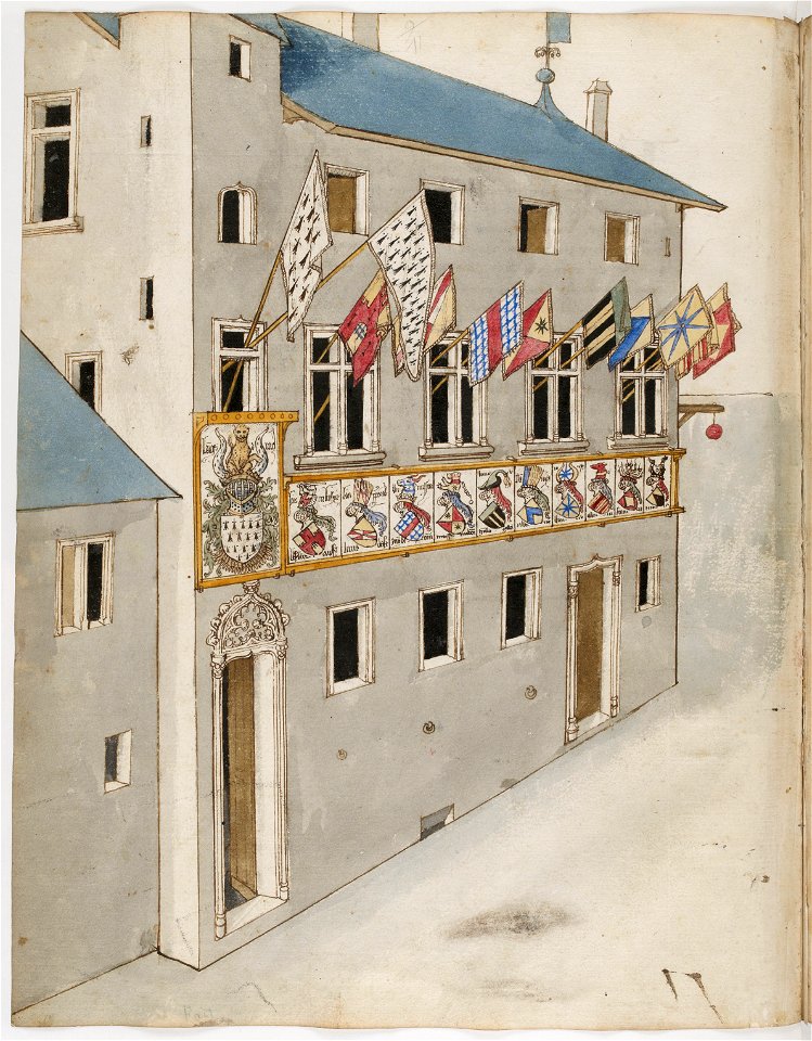 Traicitié de la forme et devis comme on fait les tournoys BNF Fr. 2695 f54v