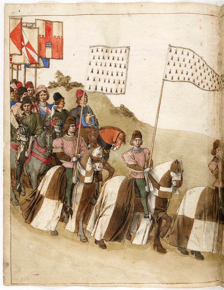 Traicitié de la forme et devis comme on fait les tournoys BNF Fr. 2695 f66v