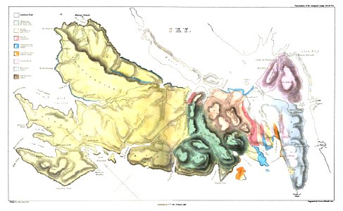 Transactions of the Geological Society, 1st series, vol. 3 plate page 0462-463