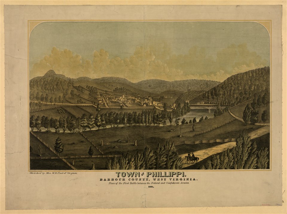 Town of Phillippi, Barbour County, West Virginia LCCN2003674509