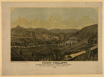 Town of Phillippi, Barbour County, West Virginia LCCN2003674509
