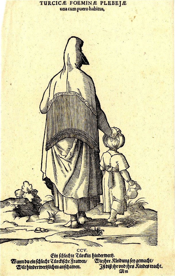 Trachtenbuch illustrations (BM 1871,1209.3313)