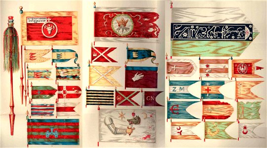 Transylvanian and Turkish flags (b)