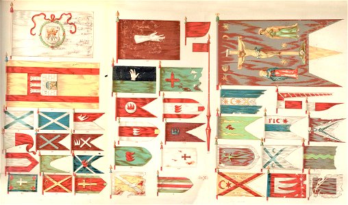 Transylvanian and Turkish flags