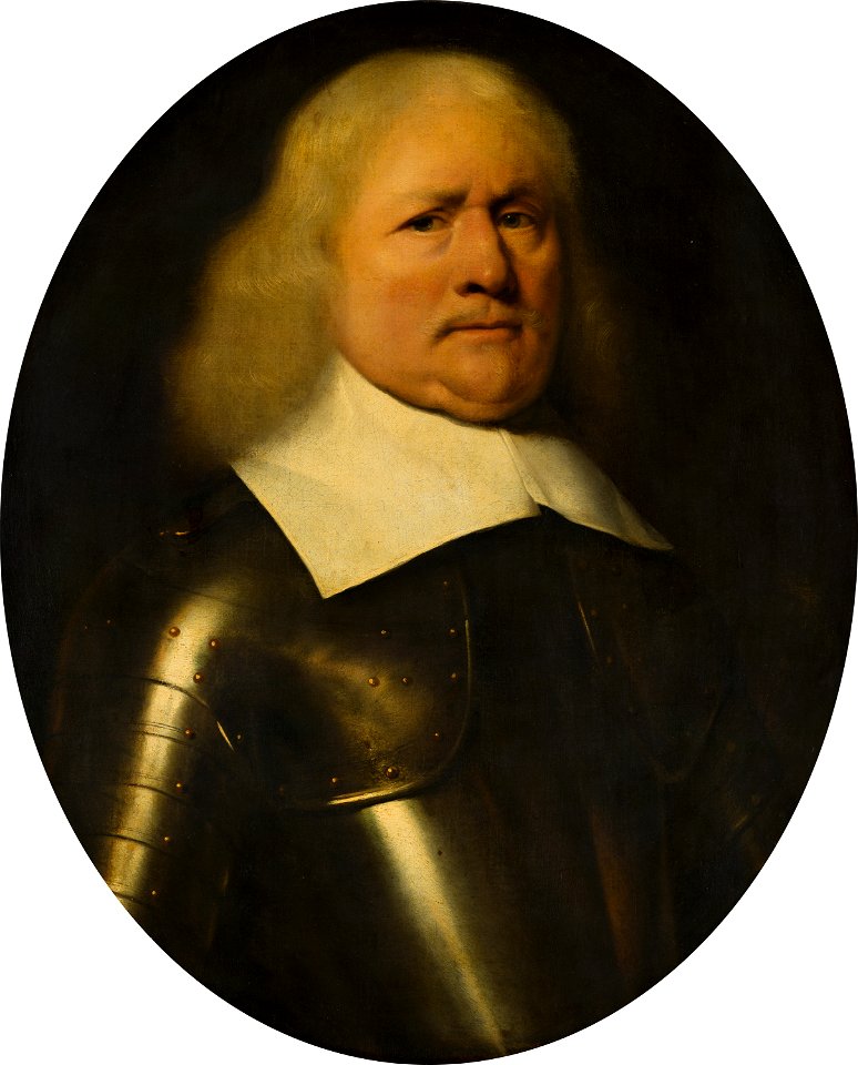 Trant van Ferdinand Bol - Portrait of Maerten van Juchen (d. 1672-73) - 530 - Mauritshuis