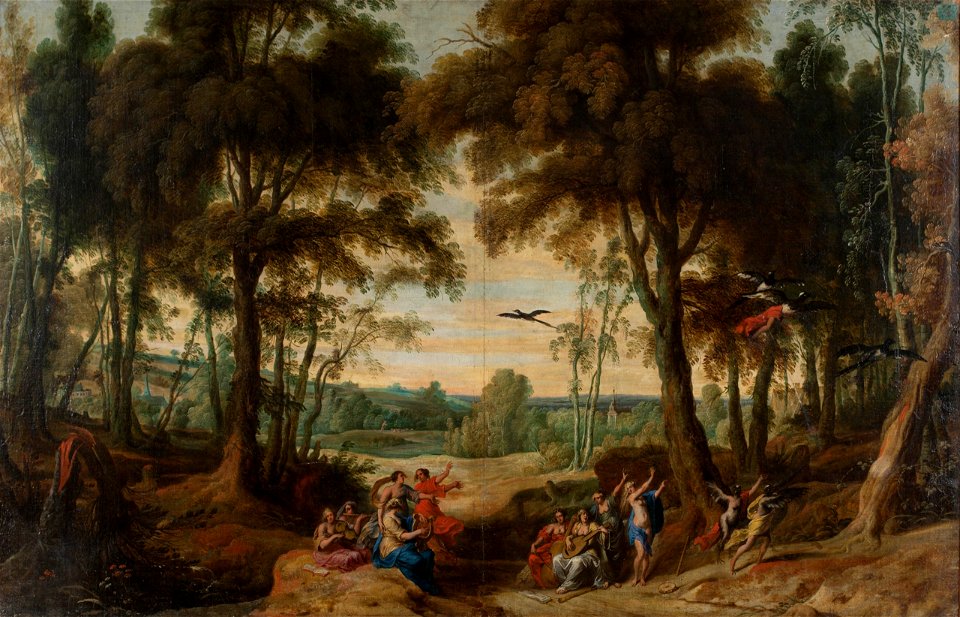 Transformation of Women into Magpies (Wildens)
