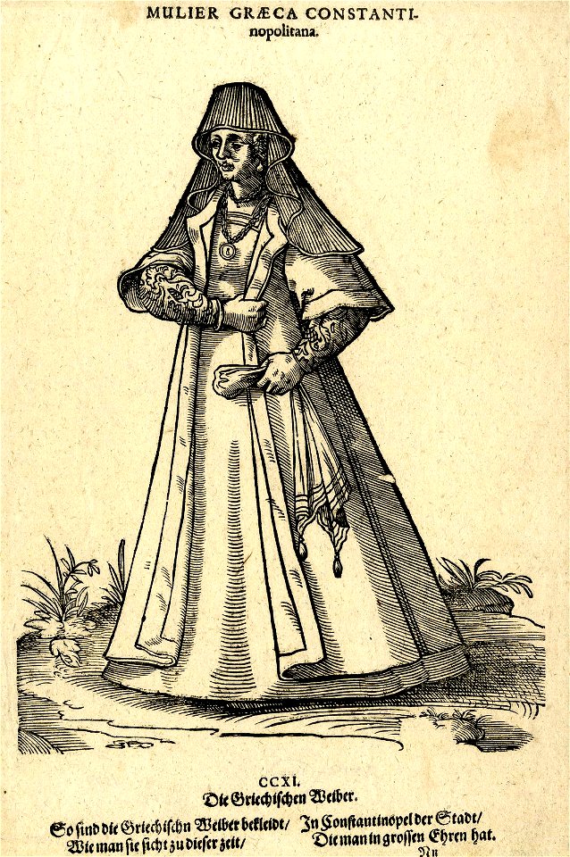 Trachtenbuch illustrations (BM 1871,1209.3318)