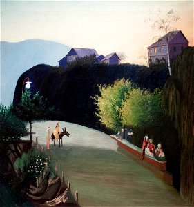 Trees in Electric Light at Jajce