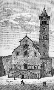 Trani – Cattedrale (xilografia)