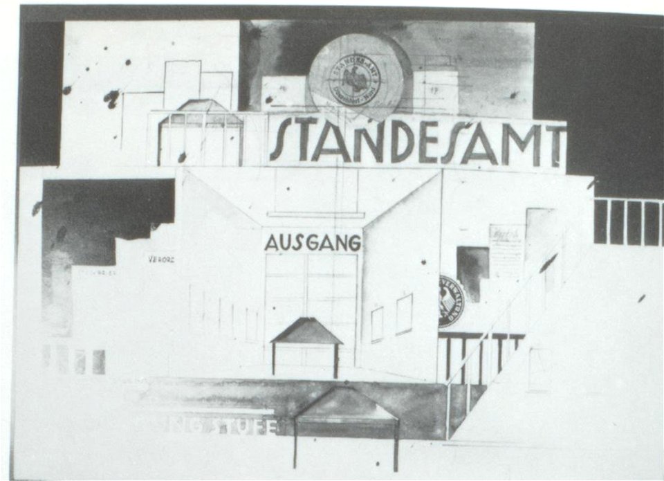 Traugott Müller Paul Hindemith Neues vom Tage Entwurf 1929