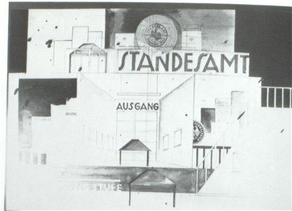 Traugott Müller Paul Hindemith Neues vom Tage Entwurf 1929