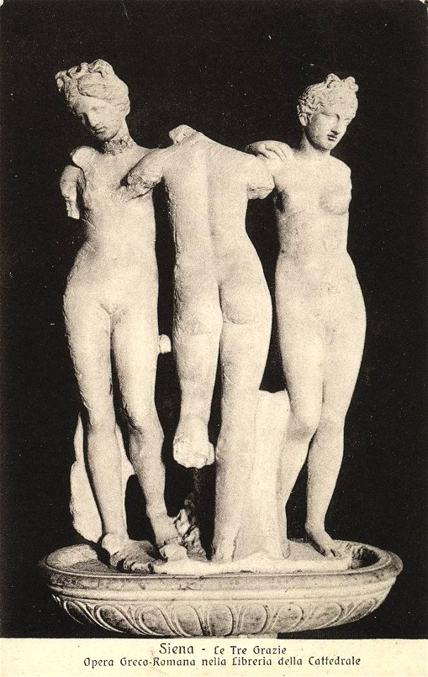 Tre grazie, piccolomini