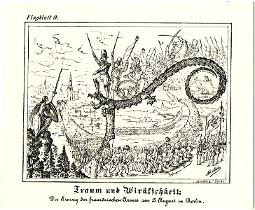 Traum und Wirklichkeit (Dream and Reality) (BM 1871,1209.4518). Free illustration for personal and commercial use.