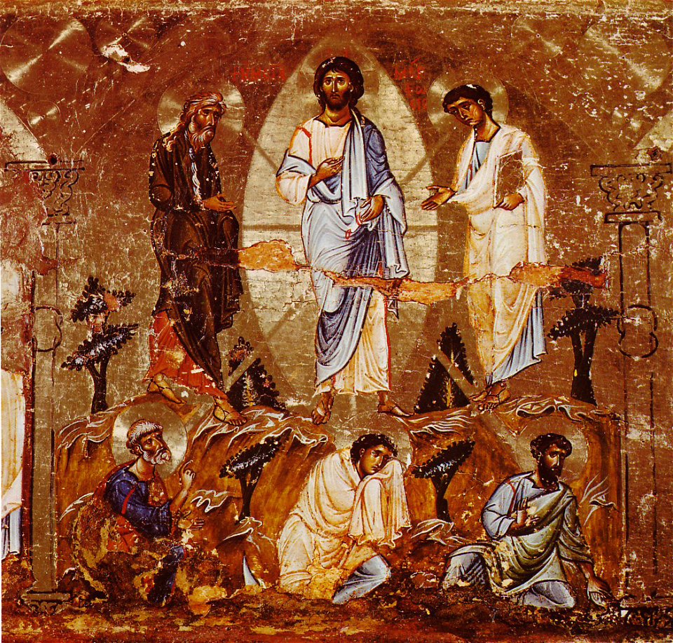 Transfiguration of Christ Icon Sinai 12th century