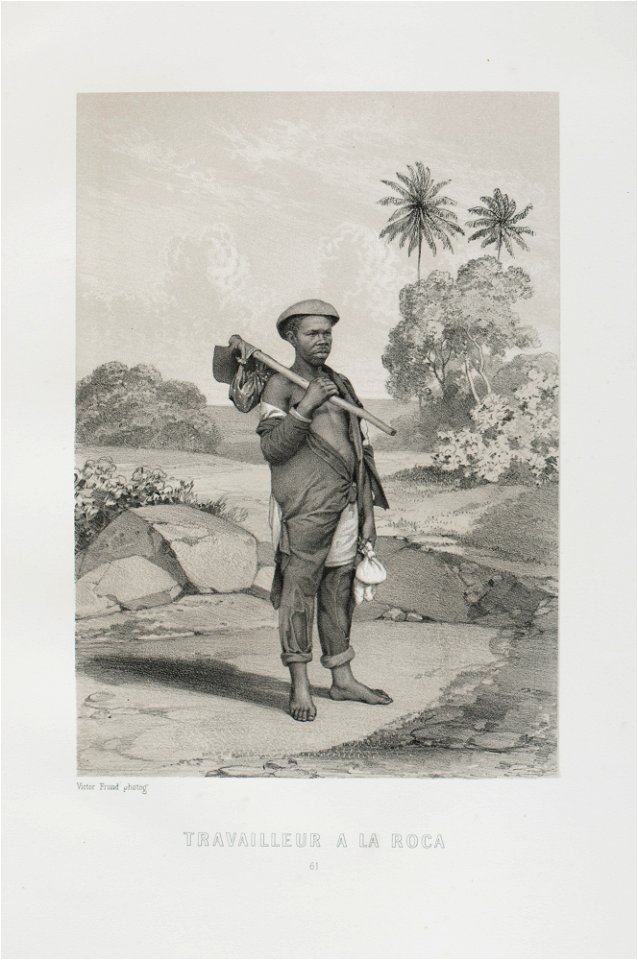 Travailleur a la roca, da Coleção Brasiliana Iconográfica