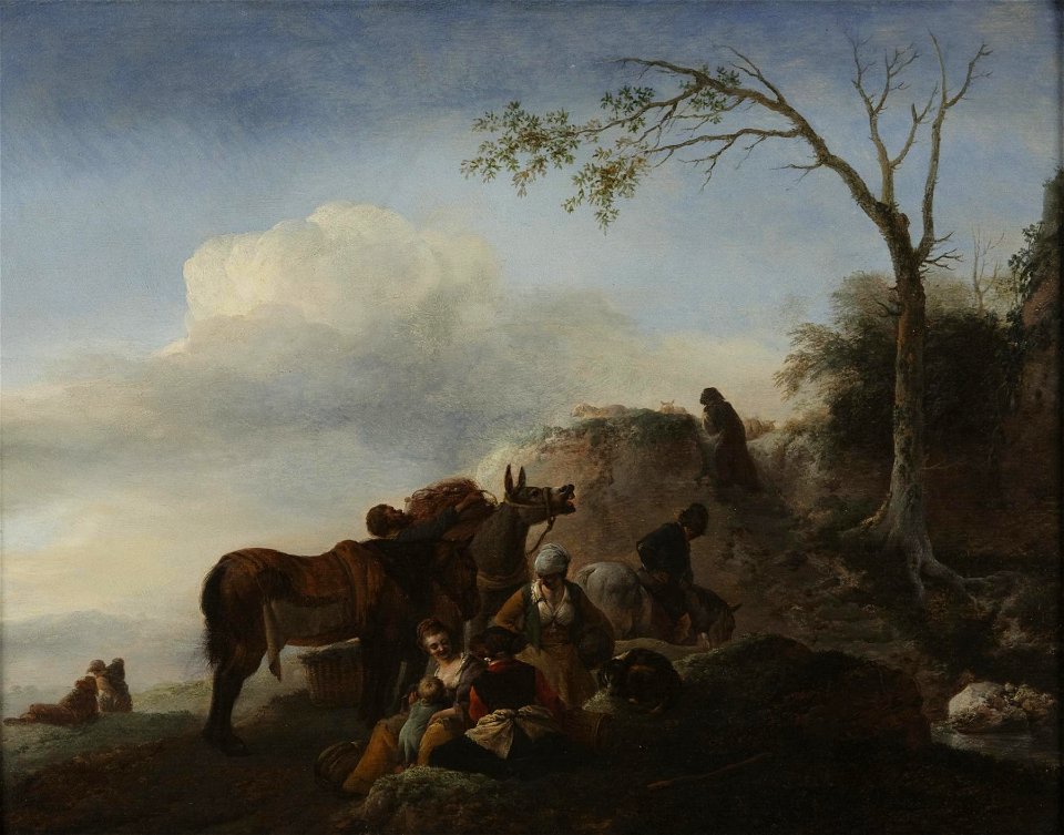 Travelers Halting by Philips Wouwerman, Museum of the Shenandoah Valley