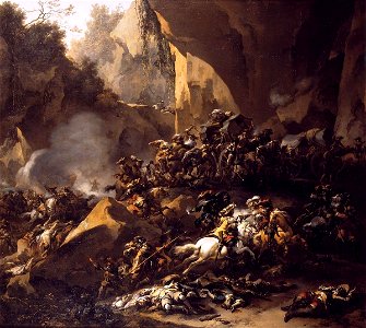 Travellers attacked by brigands