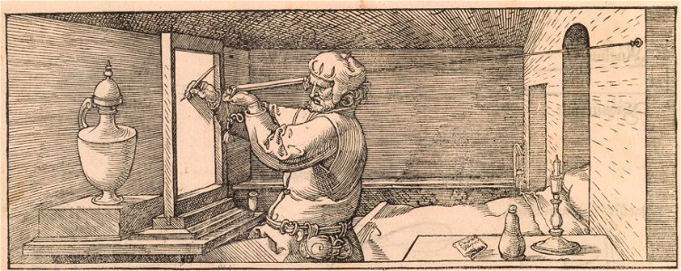 Treatise on Measurement - artist at work