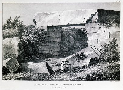 Treasury of Mynias at Orchomenos in Boetia - Dodwell Edward - 1834