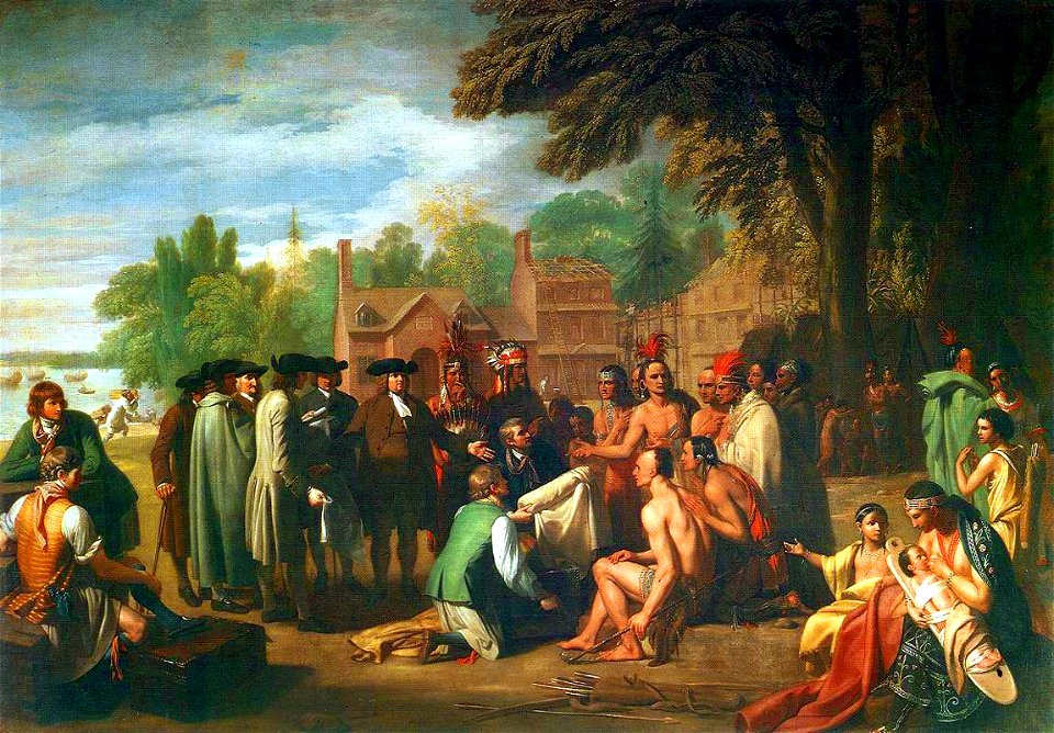Treaty of Penn with Indians by Benjamin West