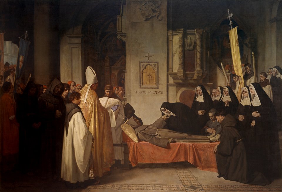 Traslación de San Francisco de Asís, de Benet Mercadé
