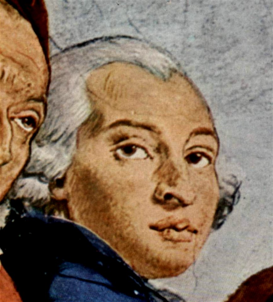 Treppenhaus Würzburg, Detail Giovanni Domenico Tiepolo