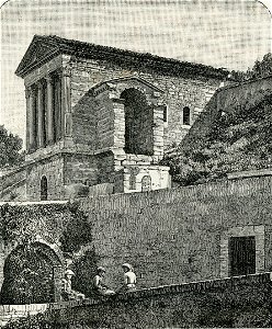 Trevi Tempio di Clitunno ora chiesa di San Salvatore