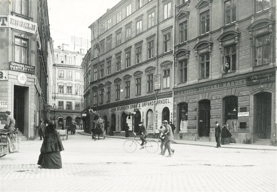 Triewaldsgränd ca 1900