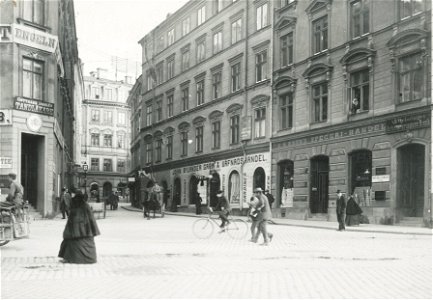Triewaldsgränd ca 1900
