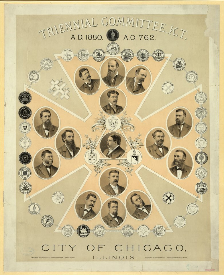 Triennial committee. K.T. City of Chicago, Illinois LCCN2003677773