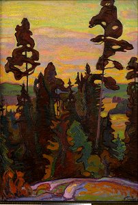 Triik, Nikolai. Soome maastik. 1914 Õli, lõuend. 82x57,3, TKM TR 3379 M 566