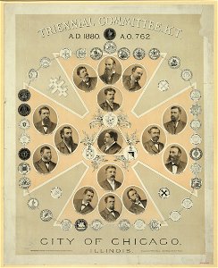Triennial committee. K.T. City of Chicago, Illinois LCCN2003677773