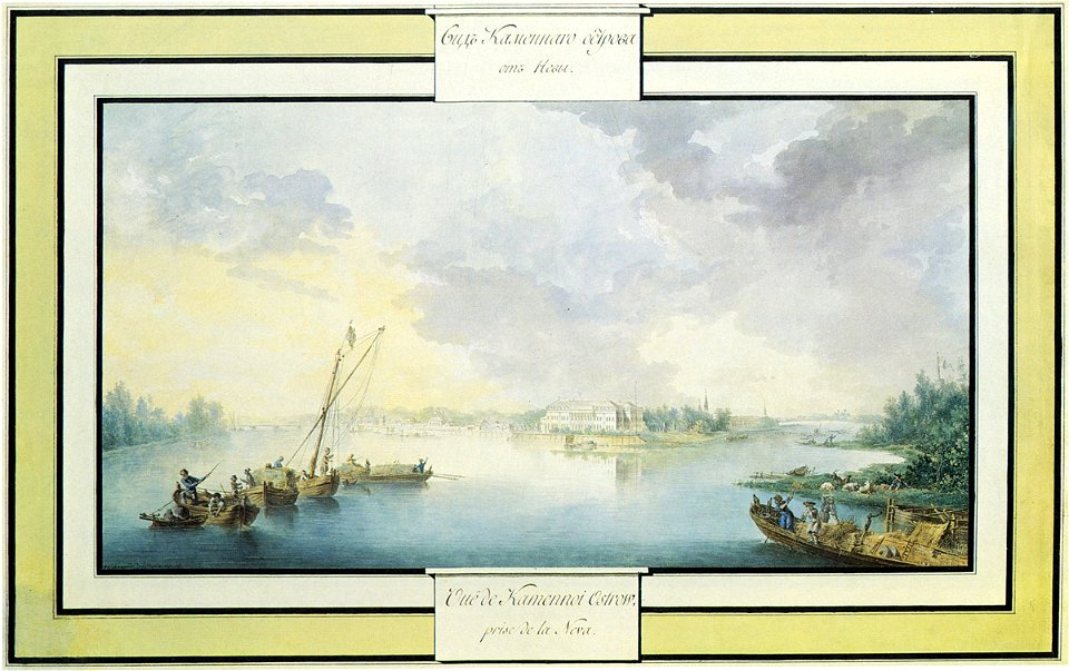 Traversay Kamennyj Ostrov 1786